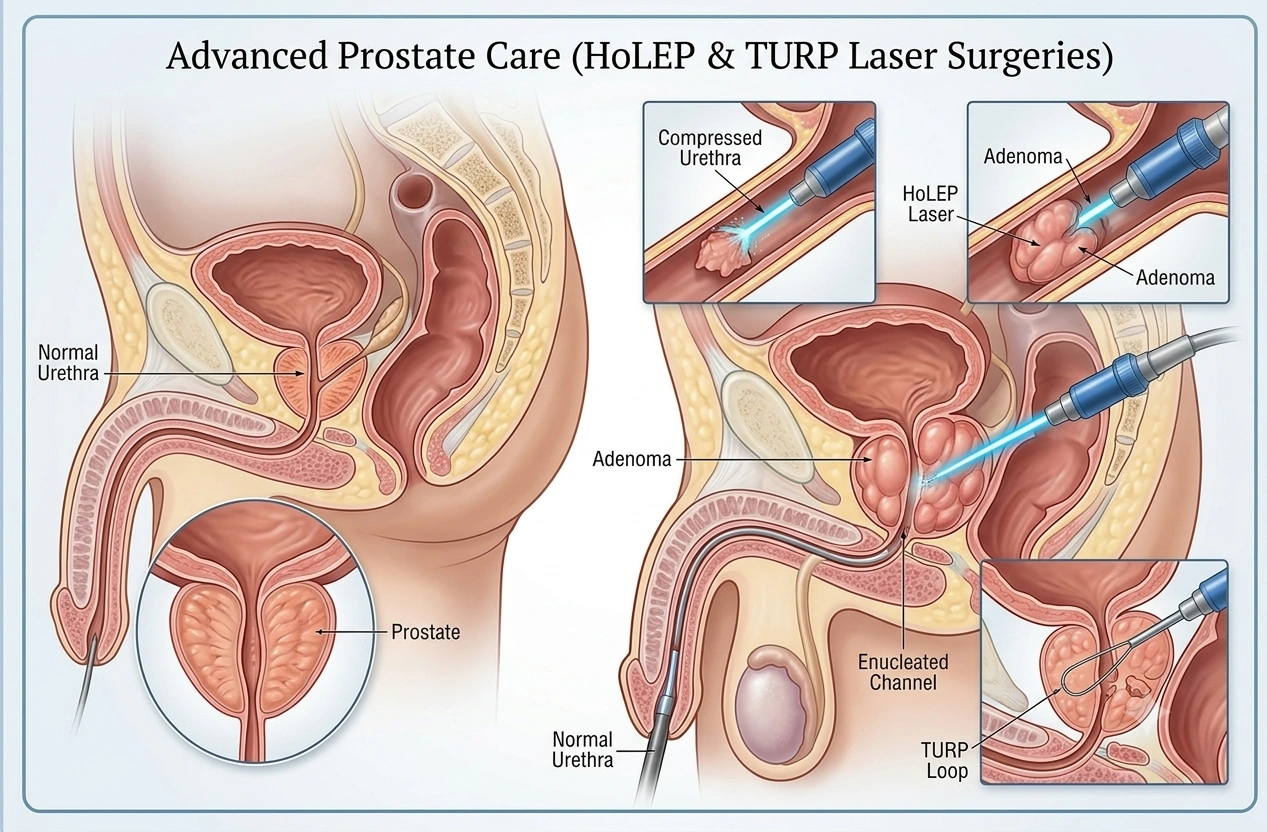Prostate Care & BPH Surgeries